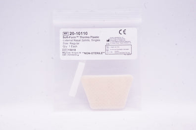 Invotec 20-10110 Soft-Form Thermo Plastic External Nasal Splints, Regular